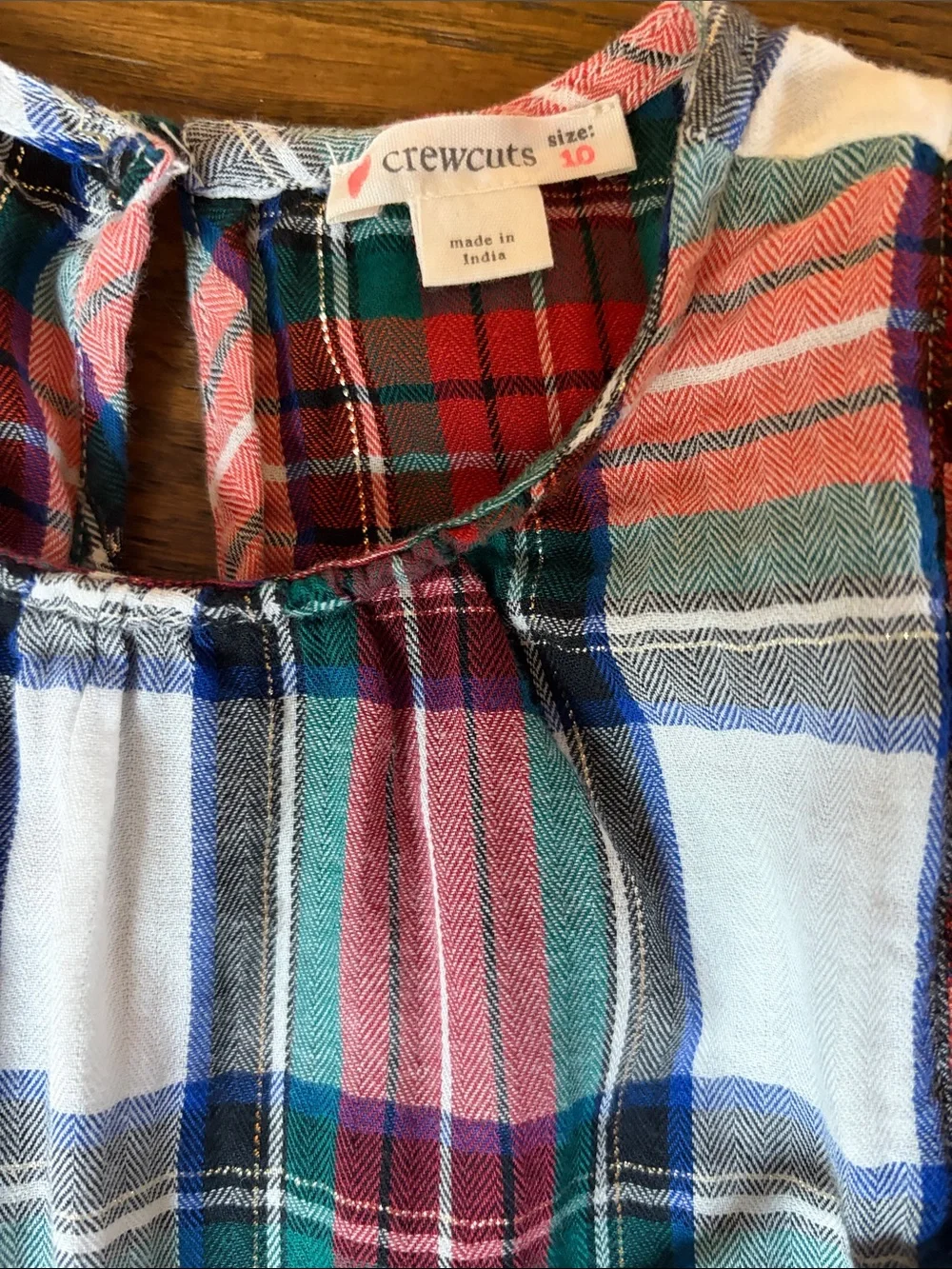 Crewcuts Plaid Dress